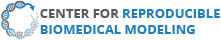 Center for Reproducible Biomedical Modeling Logo